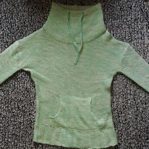 Knitted turtleneck sweater